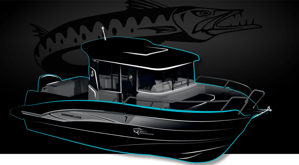 New Beneteau Barracuda 7: two versions, further options