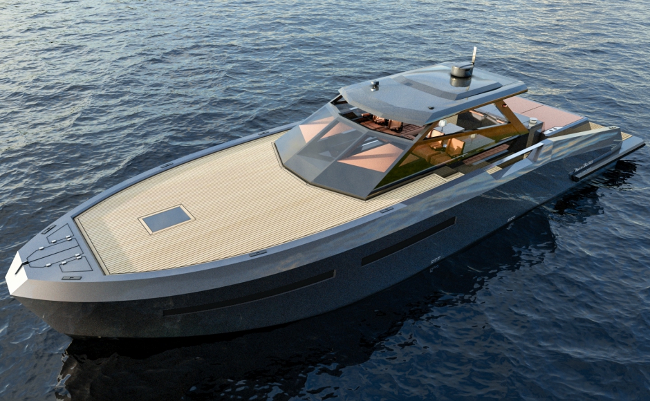 New in 2018: Mazu Yachts 52 hard top, from Turkey with lightness