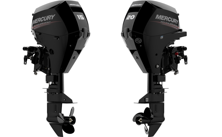 New in 2018: Mercury 15-20 EFI Four Stroke make navigation even easier