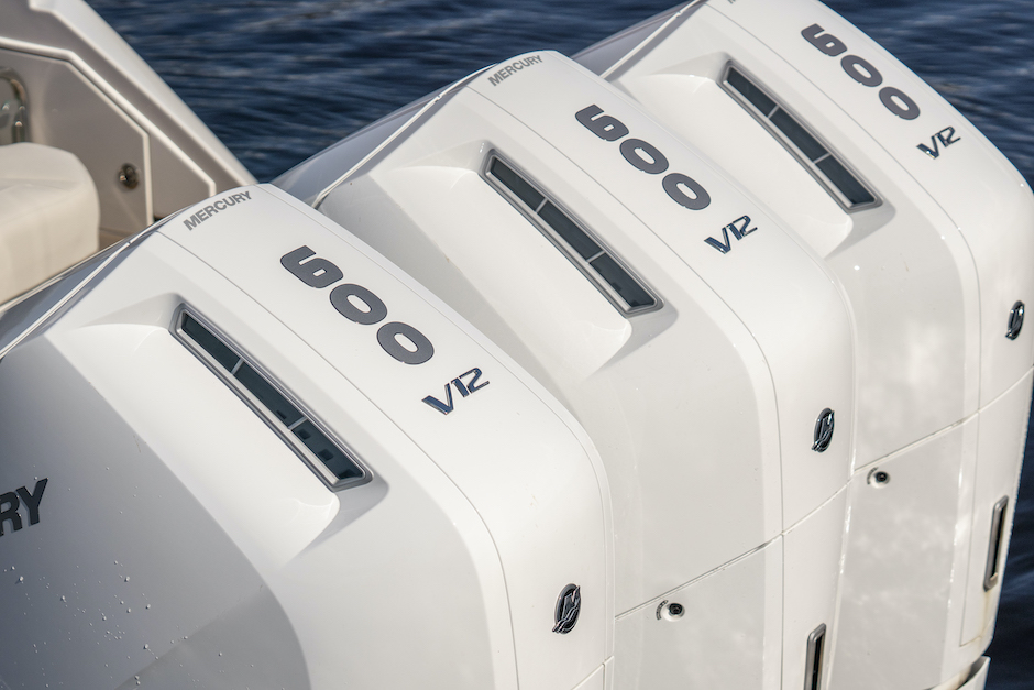 The amazing Mercury Verado V12 600 is the most incredible outboard ever seen