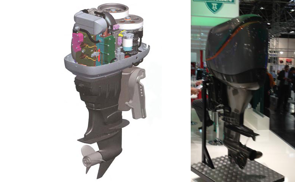 Neander, the first diesel outboard