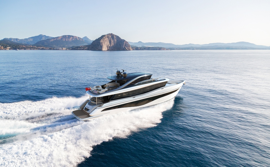 Princess X80: a standard 24-meter yacht which is actually custom