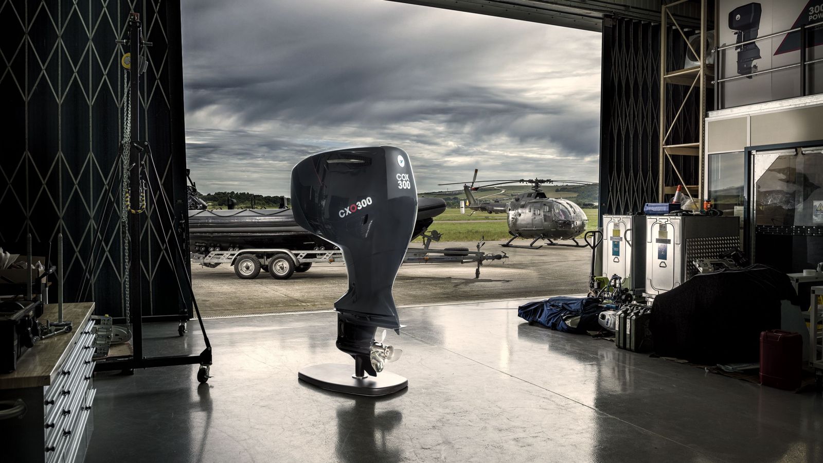 Almost there: Cox Powertrain ready for the final concept of the diesel outboard engine COX CXO300