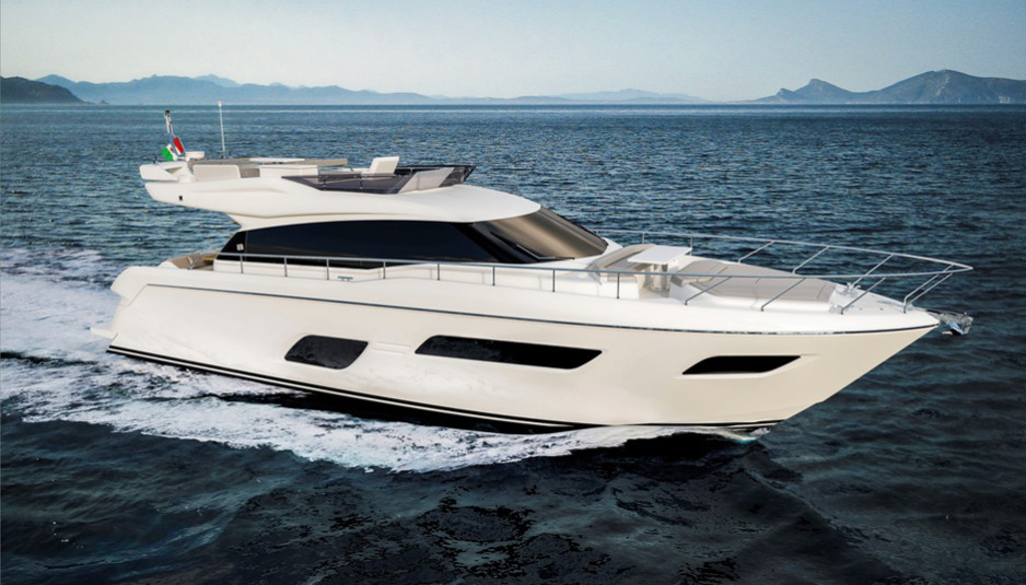 The new kid on the block: Ferretti 550 to debut in Spring