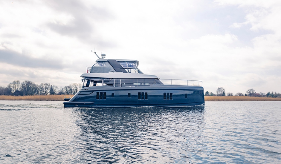 Custom is standard for Sunreef. Here's a new 60 Power catamaran