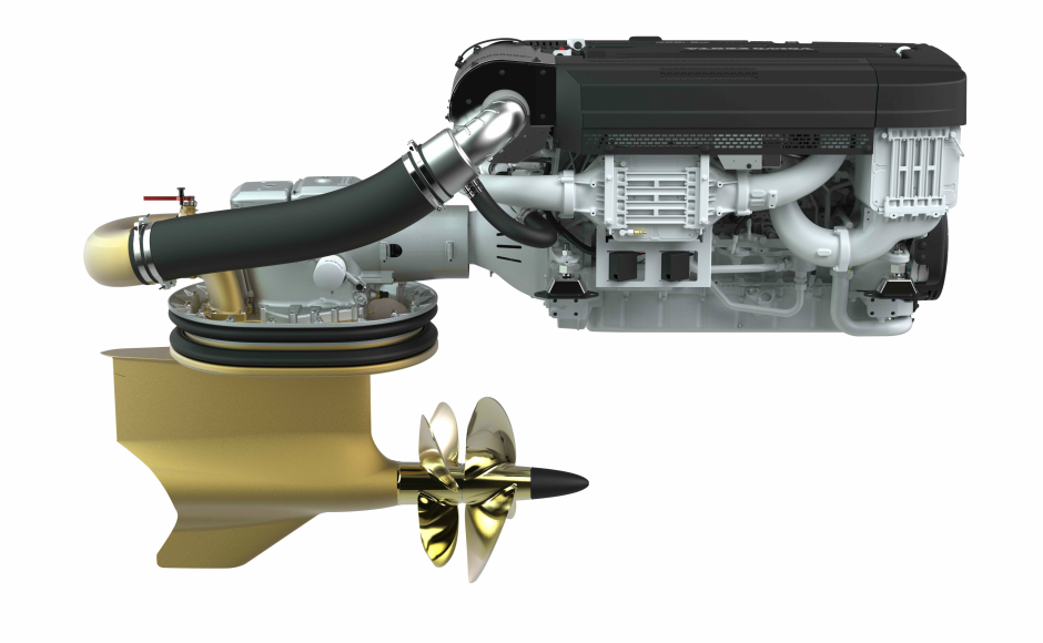 Volvo Penta D13 IPS1350 debuts on larger semi-displacement yachts